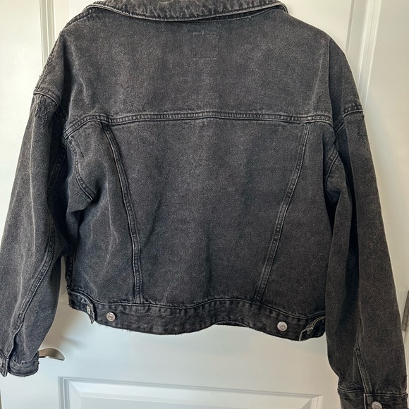 Black Jean Jacket - Picture 2 of 3